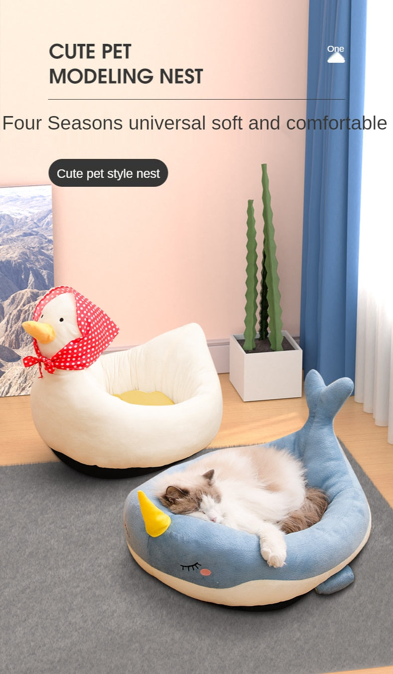 Cute Comfortable Warm Pet Bed