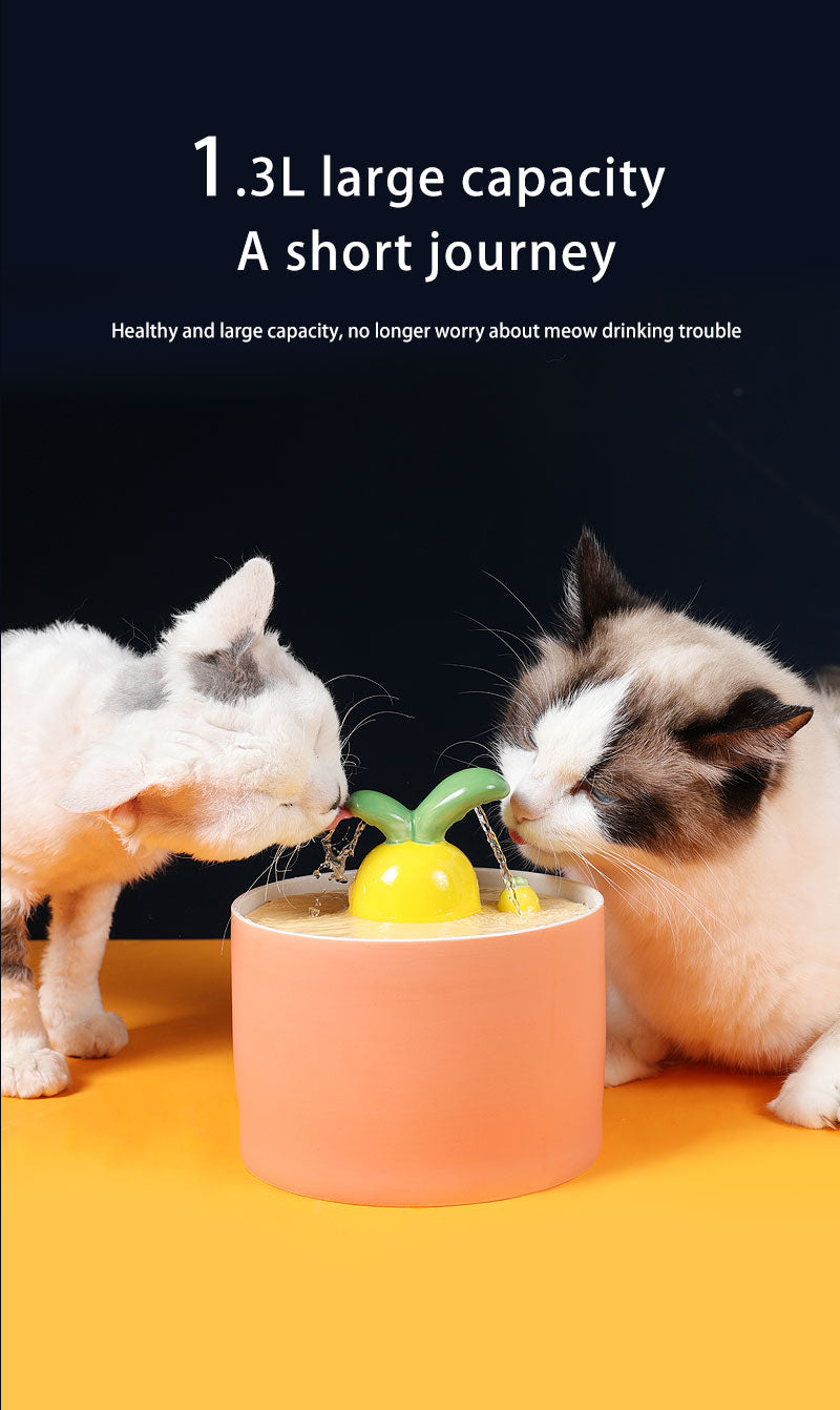 Ceramic Pet Drinking Water Fountain