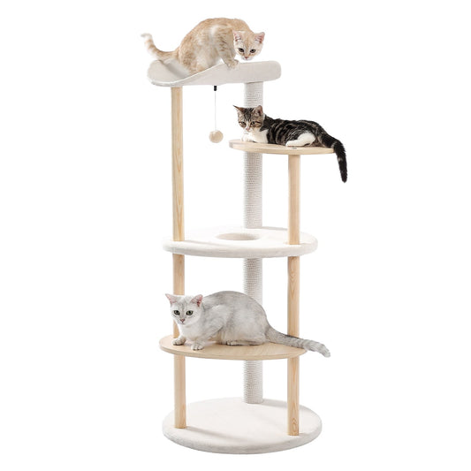 Multi Floor Cat Sisal Scratching Tower