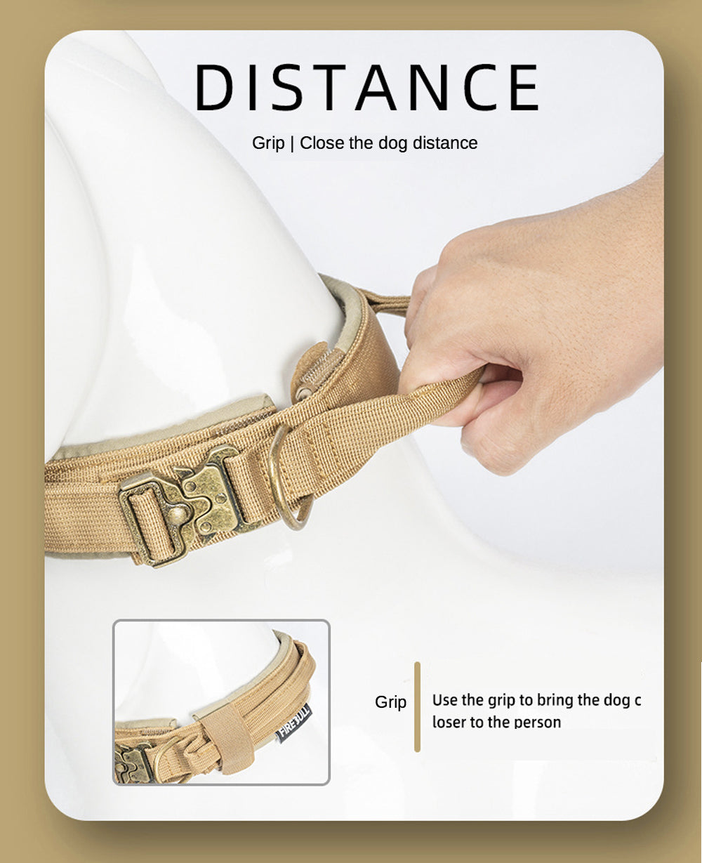 High Quality Tactical Dog Collar & Leash Set