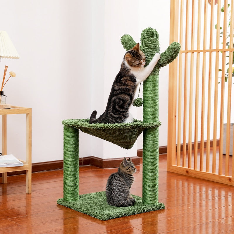 Cactus Cat Sisal Rope Scratching Post