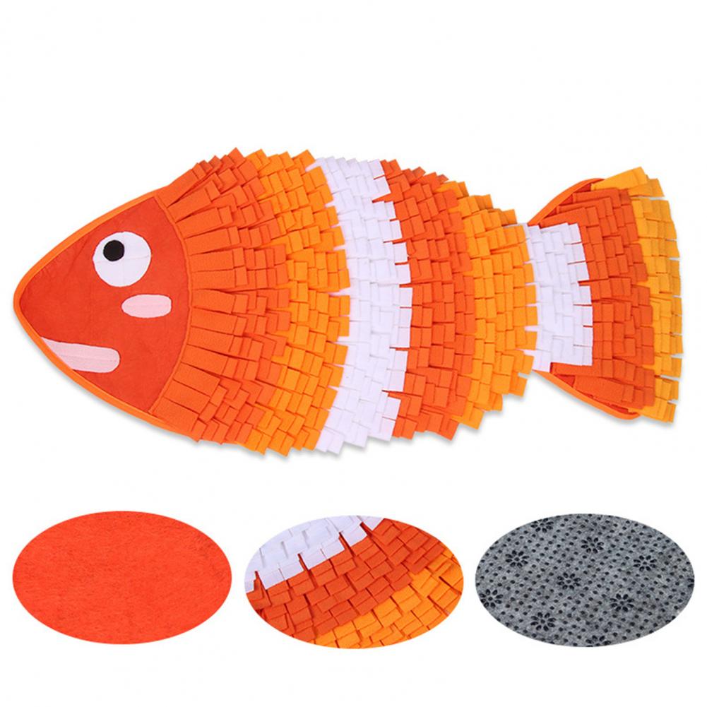 Fish Shaped Stress Relieve Dog Snuffle Mat