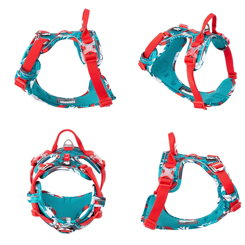 Camouflage Reflective Pet Dog Harness