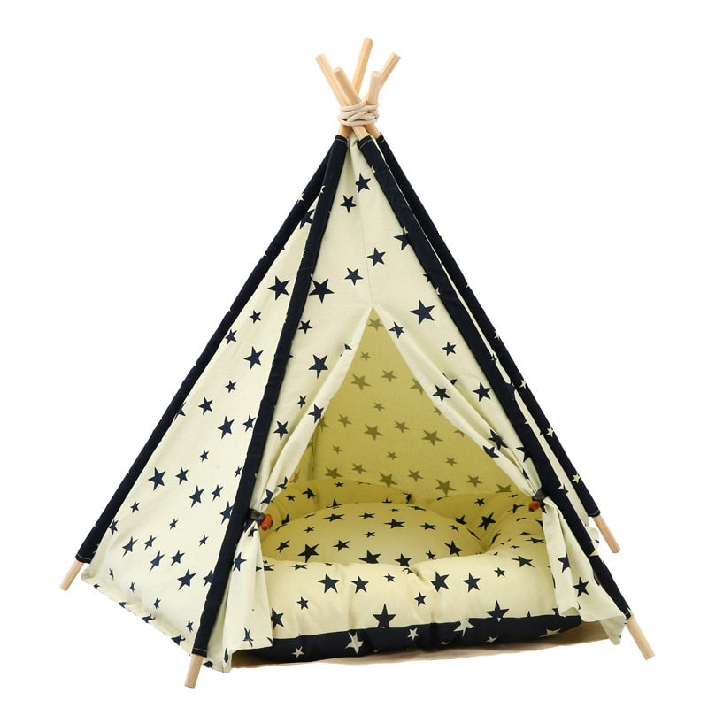 Portable Teepee Pet Tent House