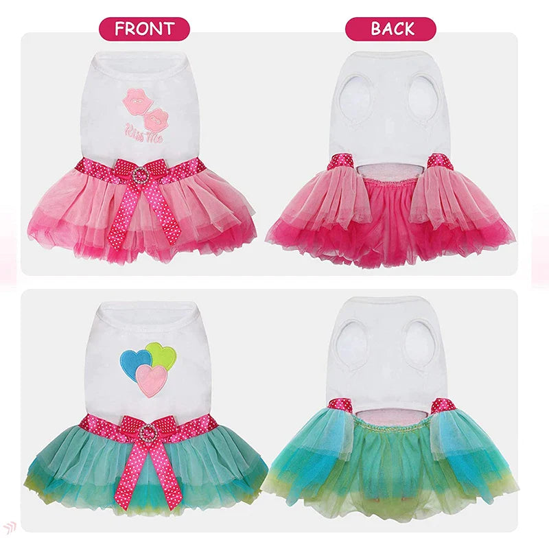 Cute Fashion Printed Dog Dress