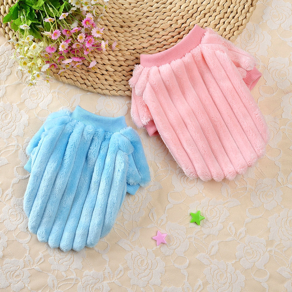 Cute Dog Soft Winter Clothes