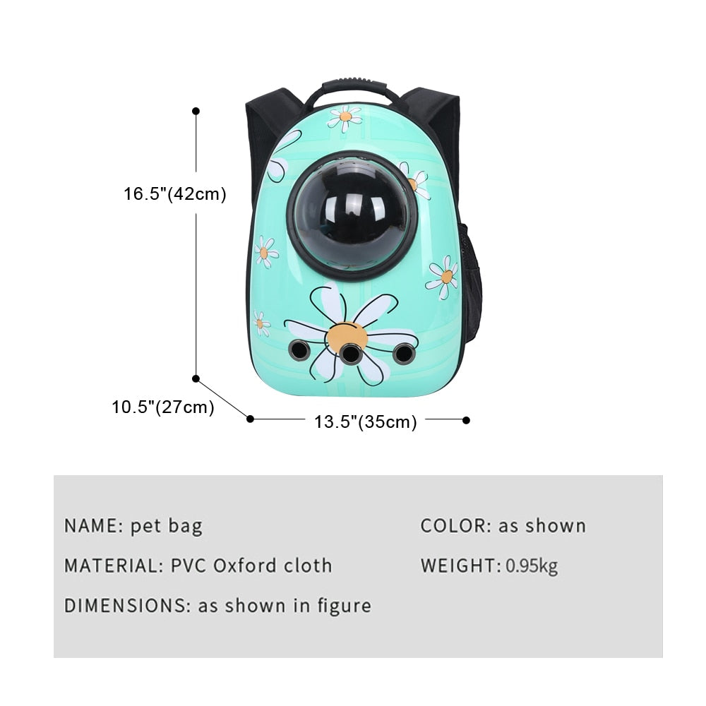Double Shoulder Pet Backpack