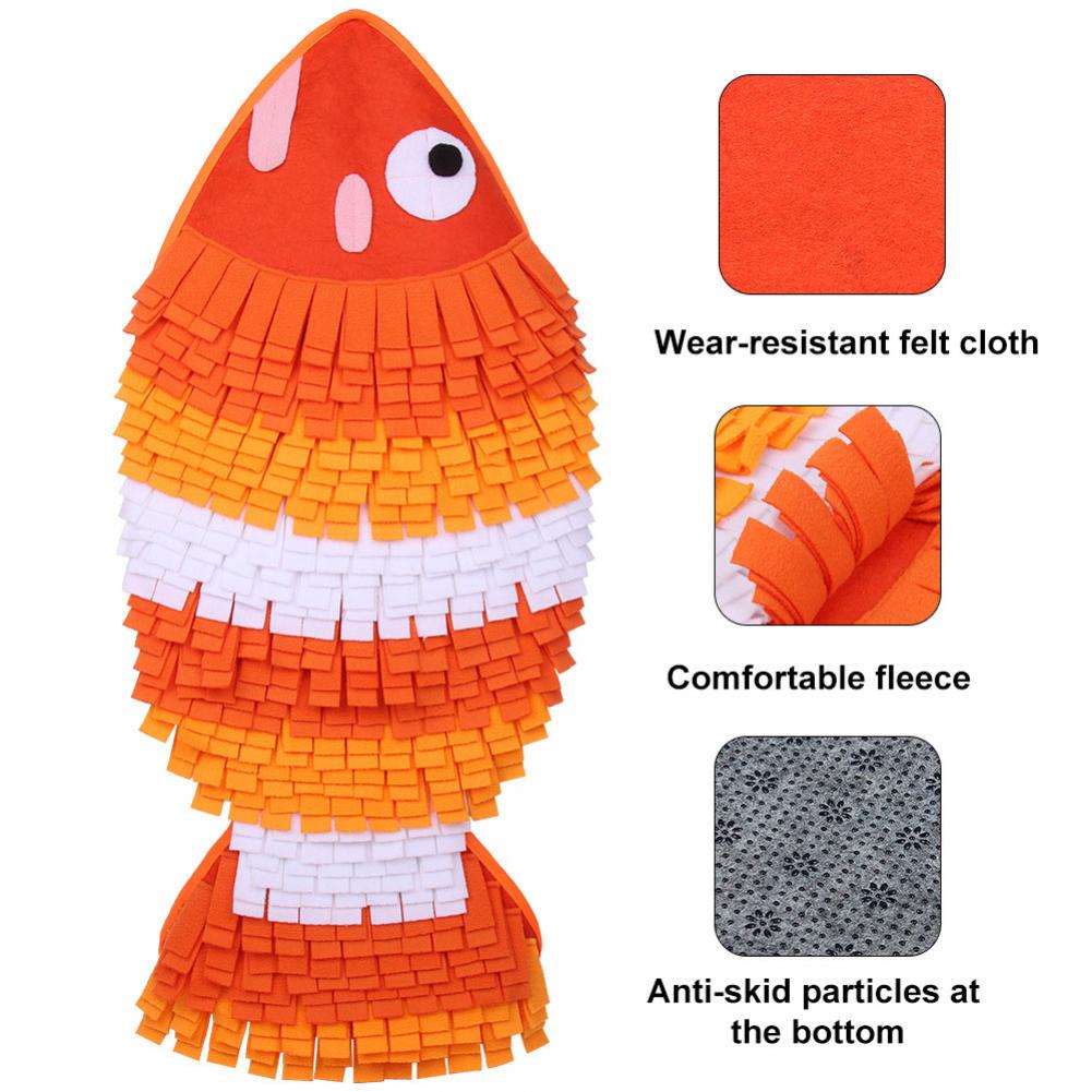 Fish Shaped Stress Relieve Dog Snuffle Mat