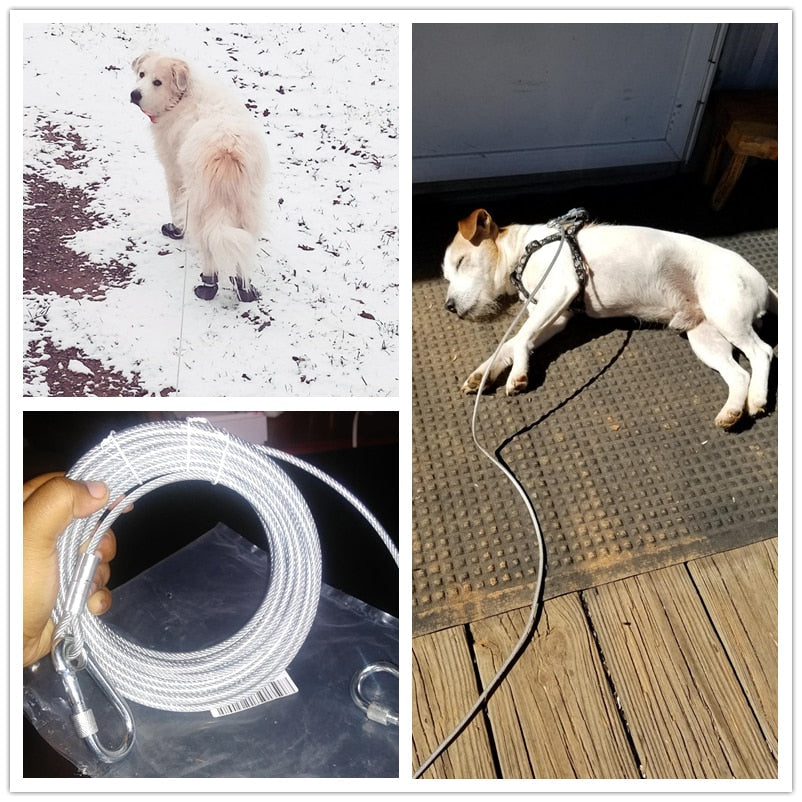 Heavy Duty Steel Wire Cable Dog Leash