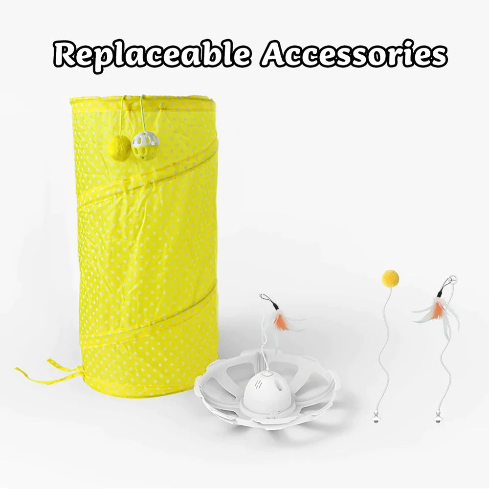 Smart Collapsible Cat Tunnel Toy