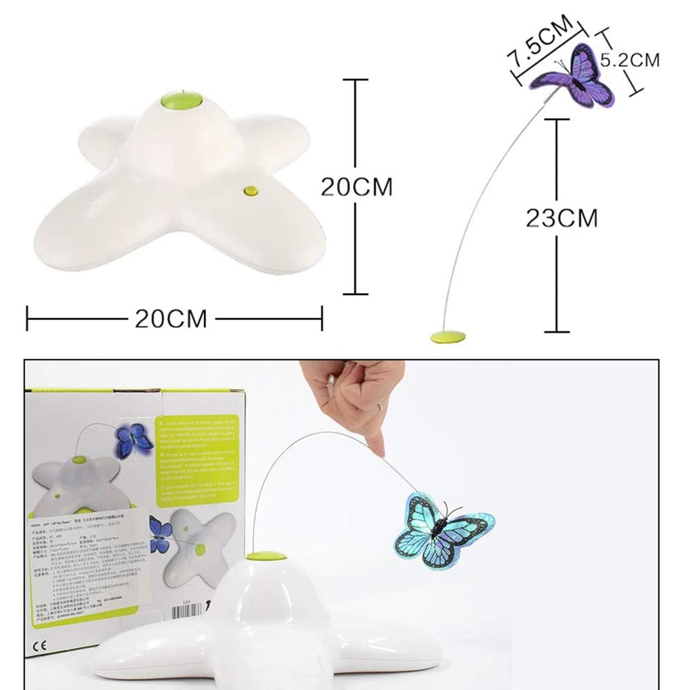 360 Degree Rotating Motion Activated Cat Toy