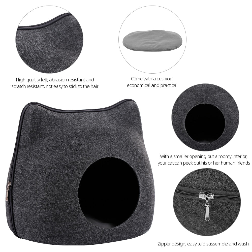 Cat Cave Sleeping Warm Bed