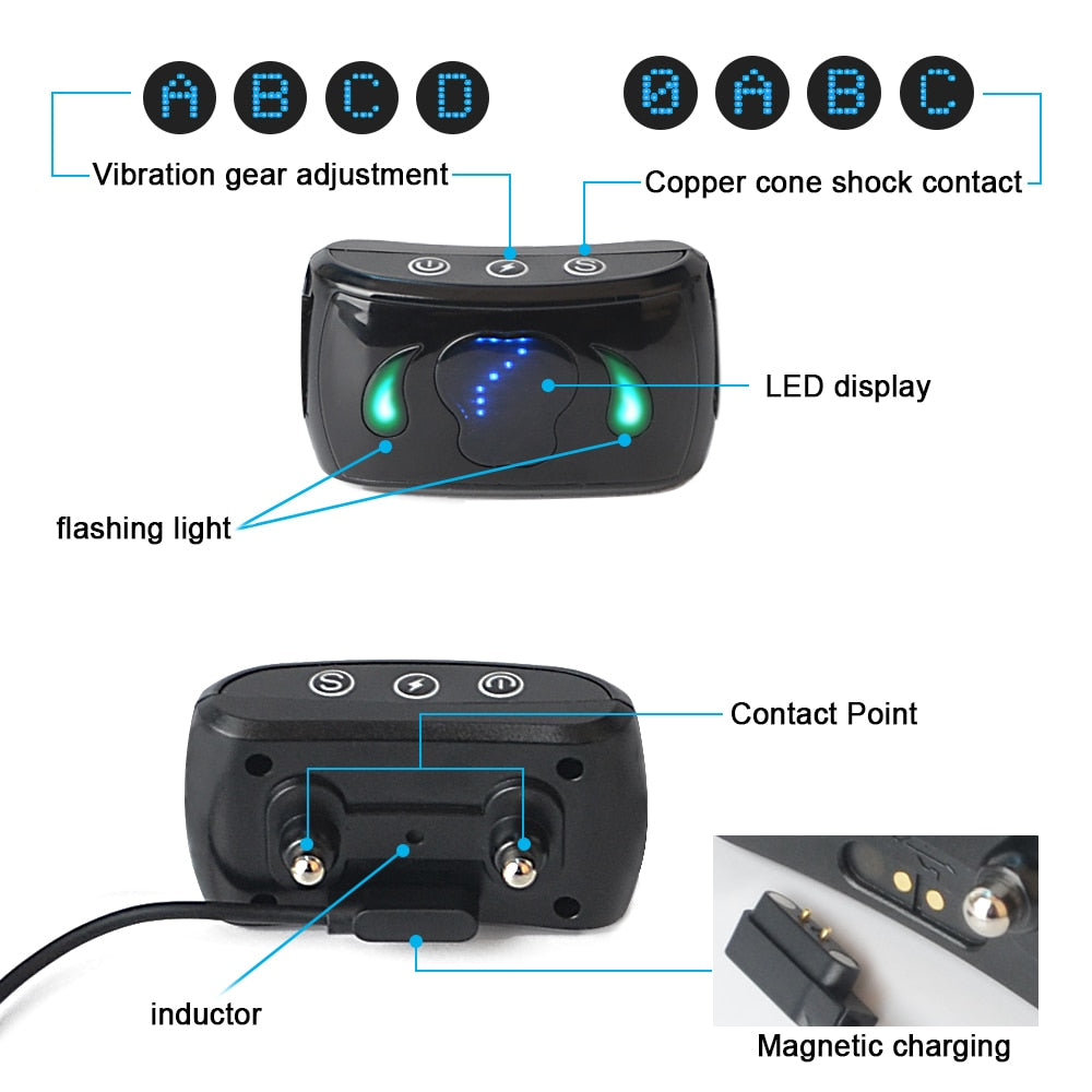 Dog Anti Bark Collar With Beeps Vibration