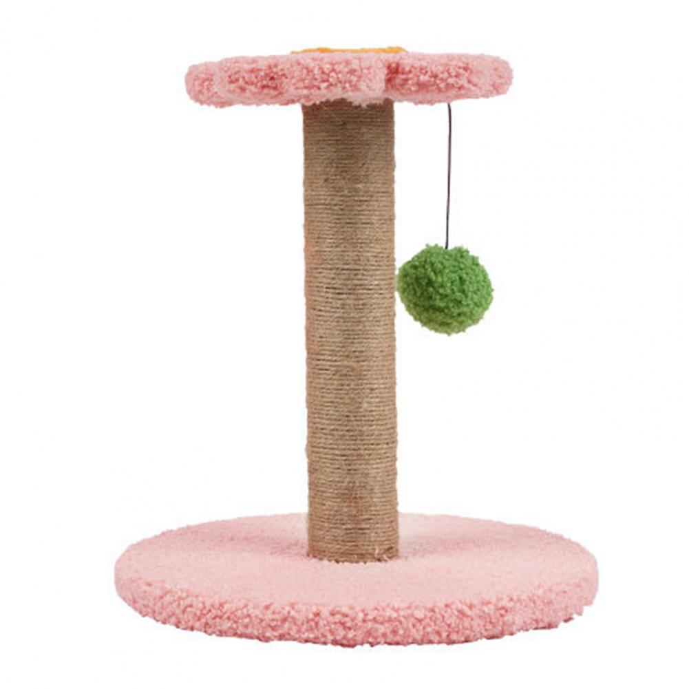 Cute Cats Scratching Post