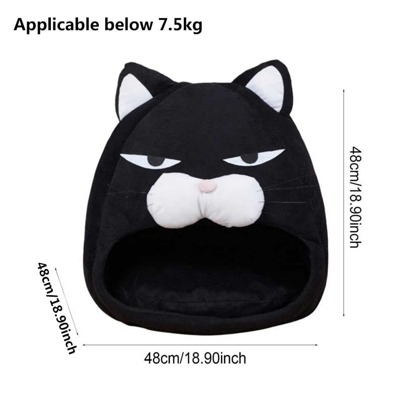 Foldable Cat Warm House Lounger