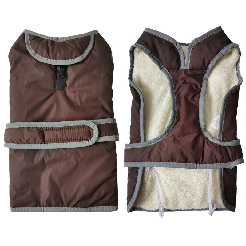 Reflective Warm Dog Fleece Jacket