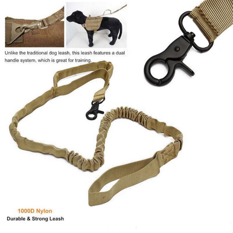 Heavy Duty 1000D Tactical Military Dog Leash