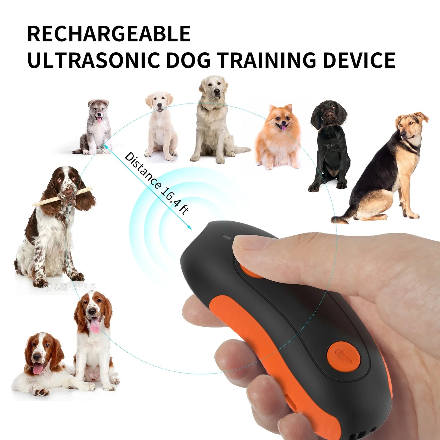 Handheld Ultrasonic Dog Repeller