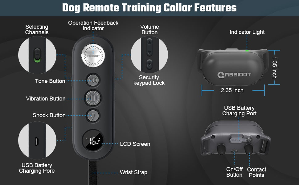 3000Ft Premium Dog Training Collar