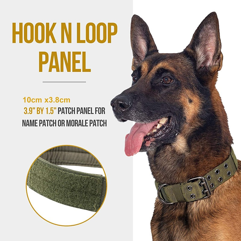 Durable Tactical Dog Collar