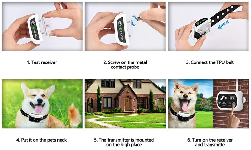 500m Electric Wireless Dog Training Collar