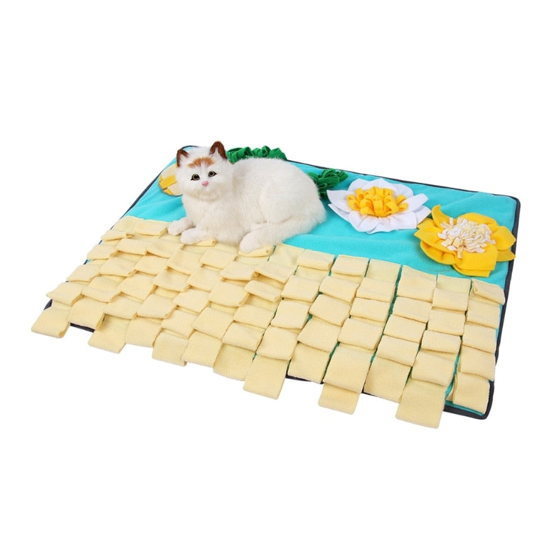 Pineapple Flower Dog Snuffle Mat
