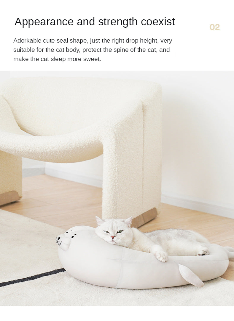 Ice Silk Seal Summer Cool Pet Bed