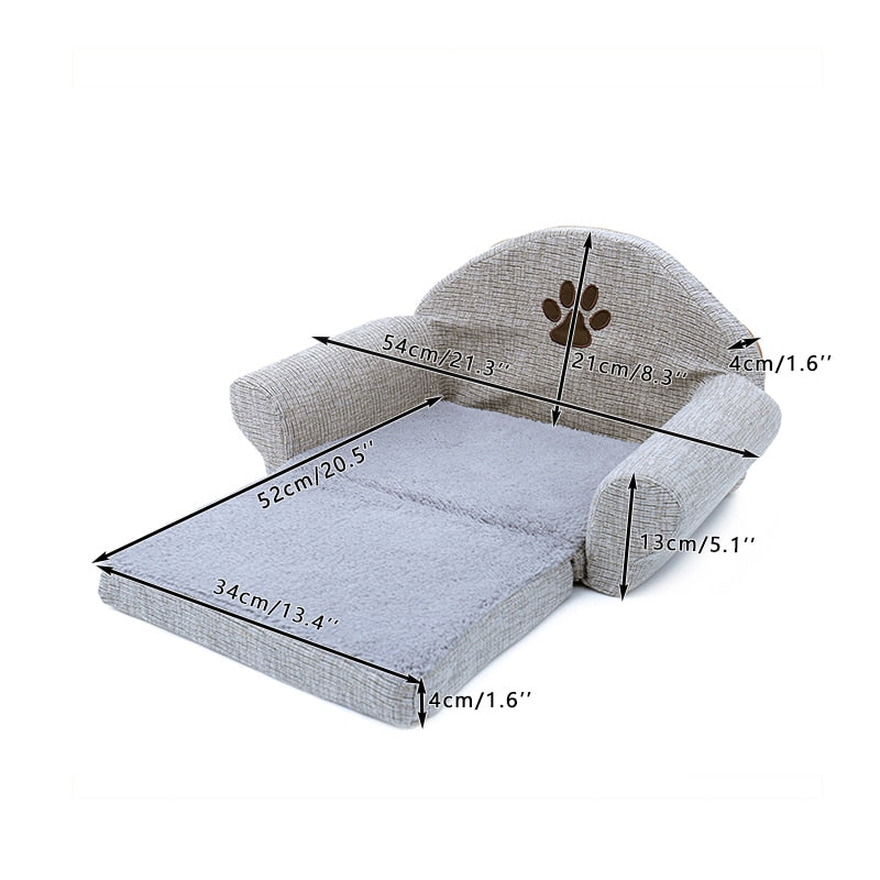 Soft Dog Sofa Kennel Bed