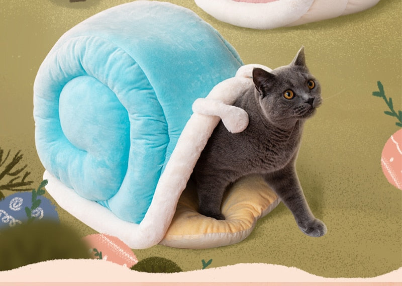 Deep Sleep Calming Cozy Cat Bed