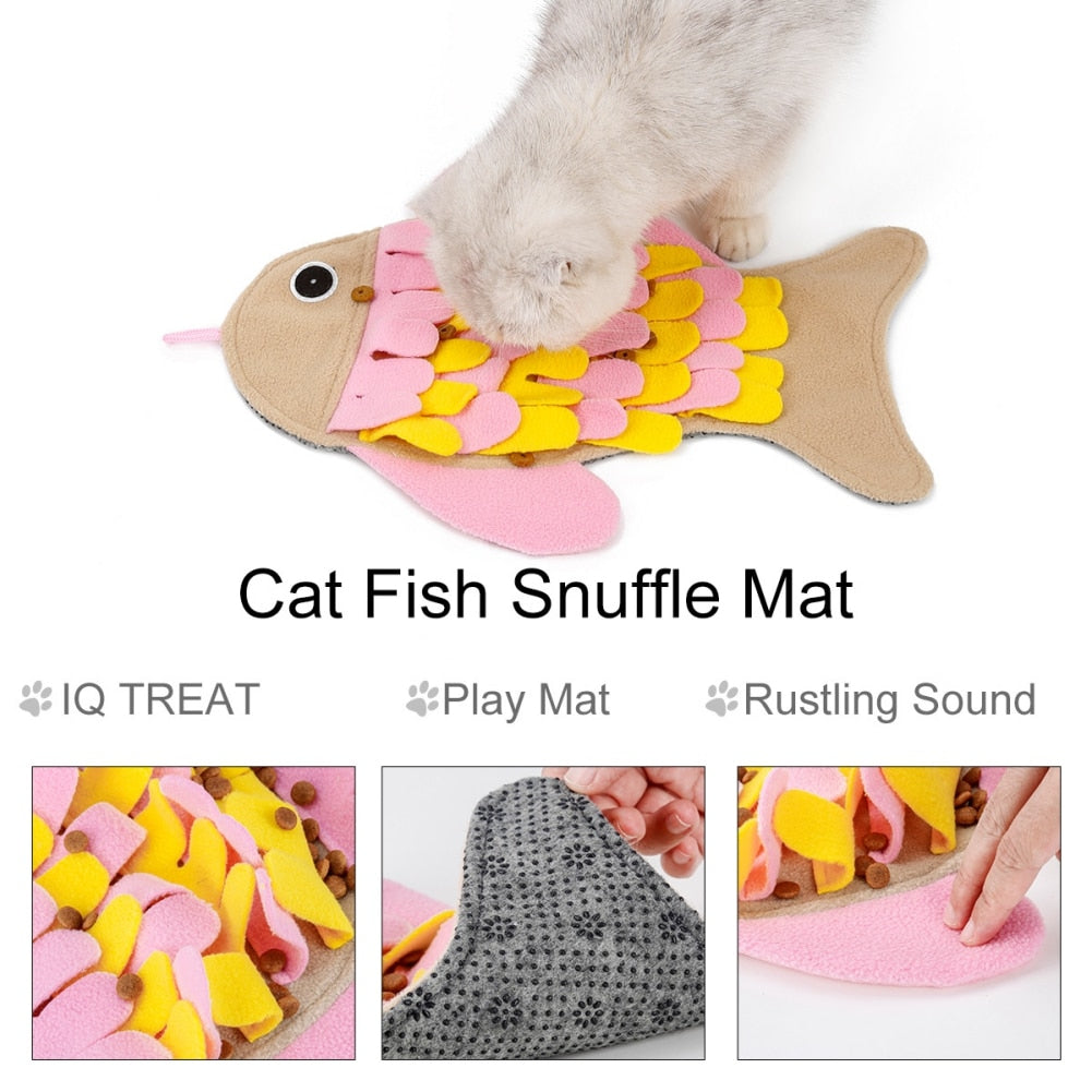 Fish Shape Dog Snuffle Mats