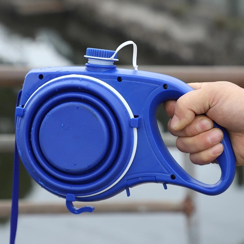 Built In Water Bottle Dog Leash