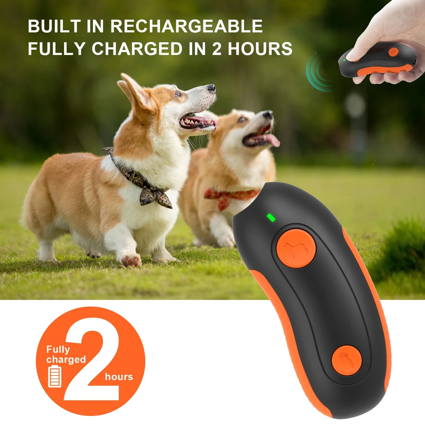 Handheld Ultrasonic Dog Repeller