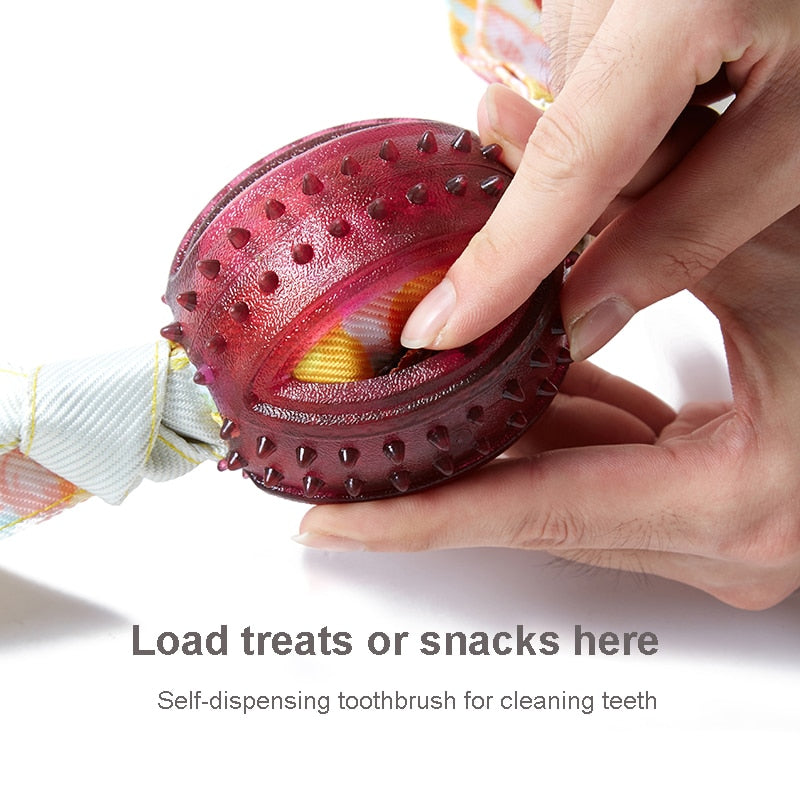 Interactive Rubber Dog Chewy Bite Toys