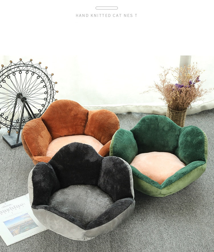 Super Soft Flower Dog Bed