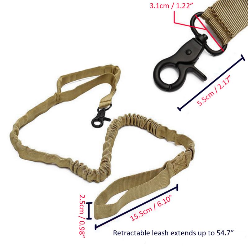 Heavy Duty 1000D Tactical Military Dog Leash