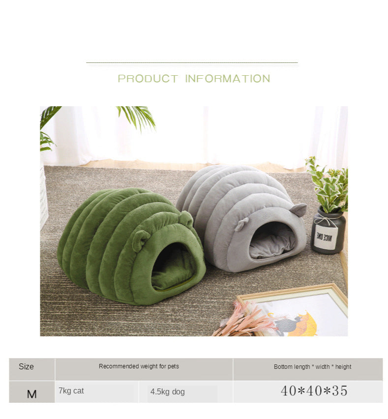 Deep Sleep Comfort Winter Cat Bed