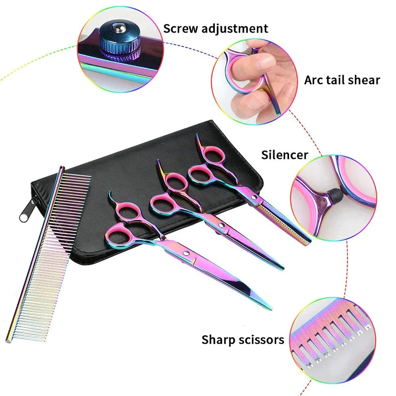 Superior Stainless Steel Dog Grooming Scissors