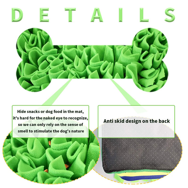Dog Puzzle Toy Snuffle Mat