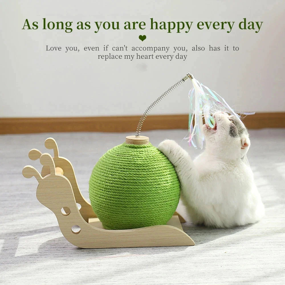Wear-resistant Woven Sisal Cat Scratch Ball