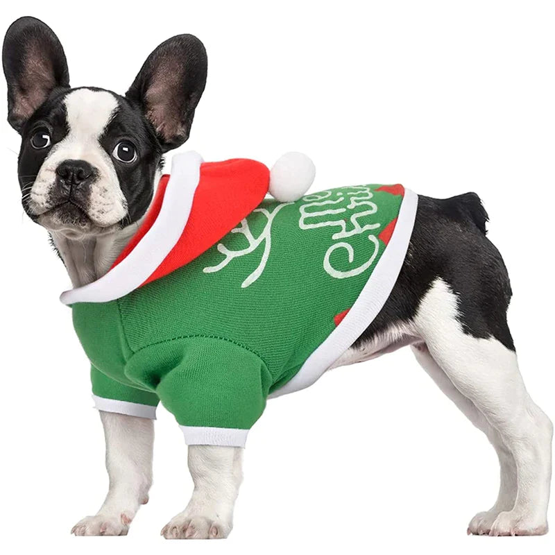 Christmas Dog Hoodies Sweatshirts