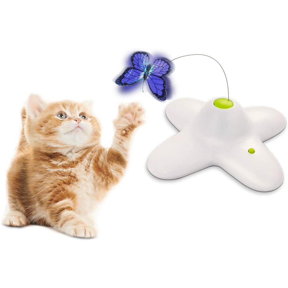 360 Degree Rotating Motion Activated Cat Toy