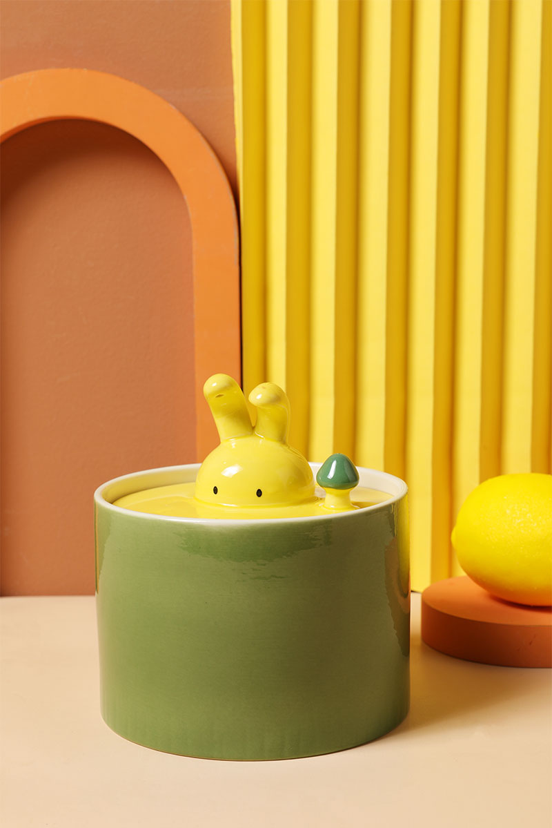 Creative Ceramic Pet Water Fountain