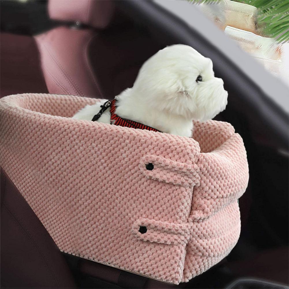 Dog Car Armrest Booster Bed