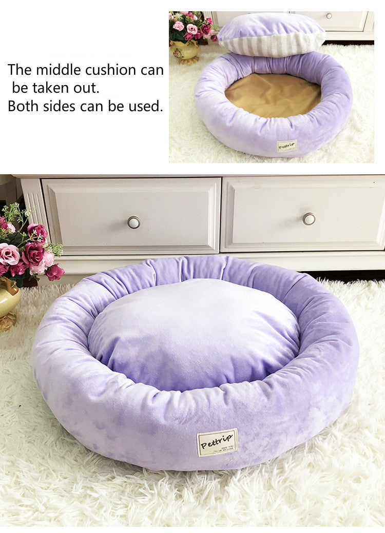 Four Seasons Plush Pet Sofa Bed