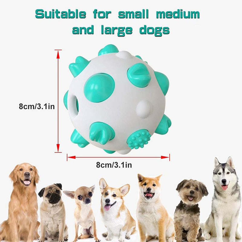 Bite Resistant Dog IQ Treat Toy Ball