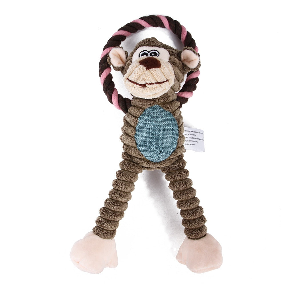 Animal Shape Squeaky Pets Chew Toy