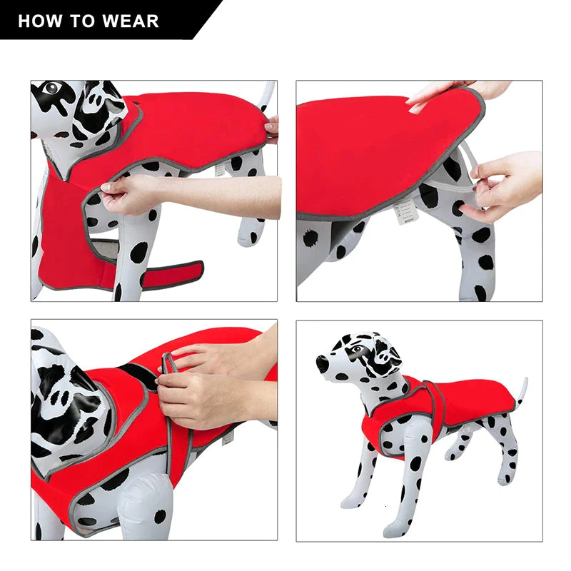 Reflective Warm Dog Fleece Jacket