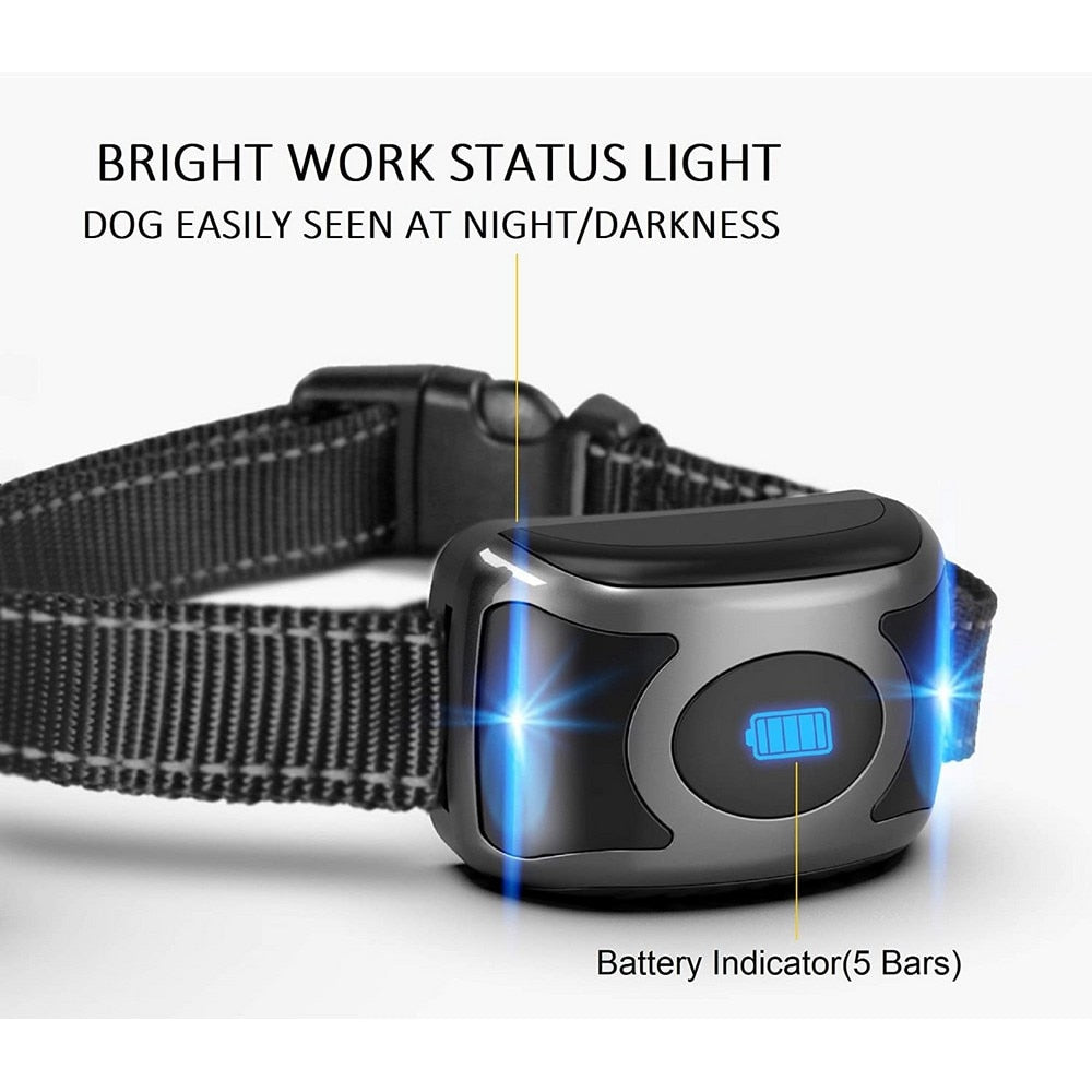 IPX7 Waterproof Pet Dog Training Collar