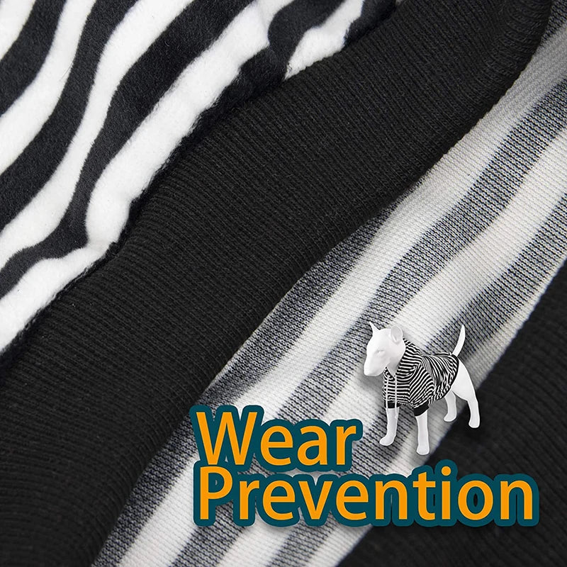 Fashion Striped Dog Hoodies