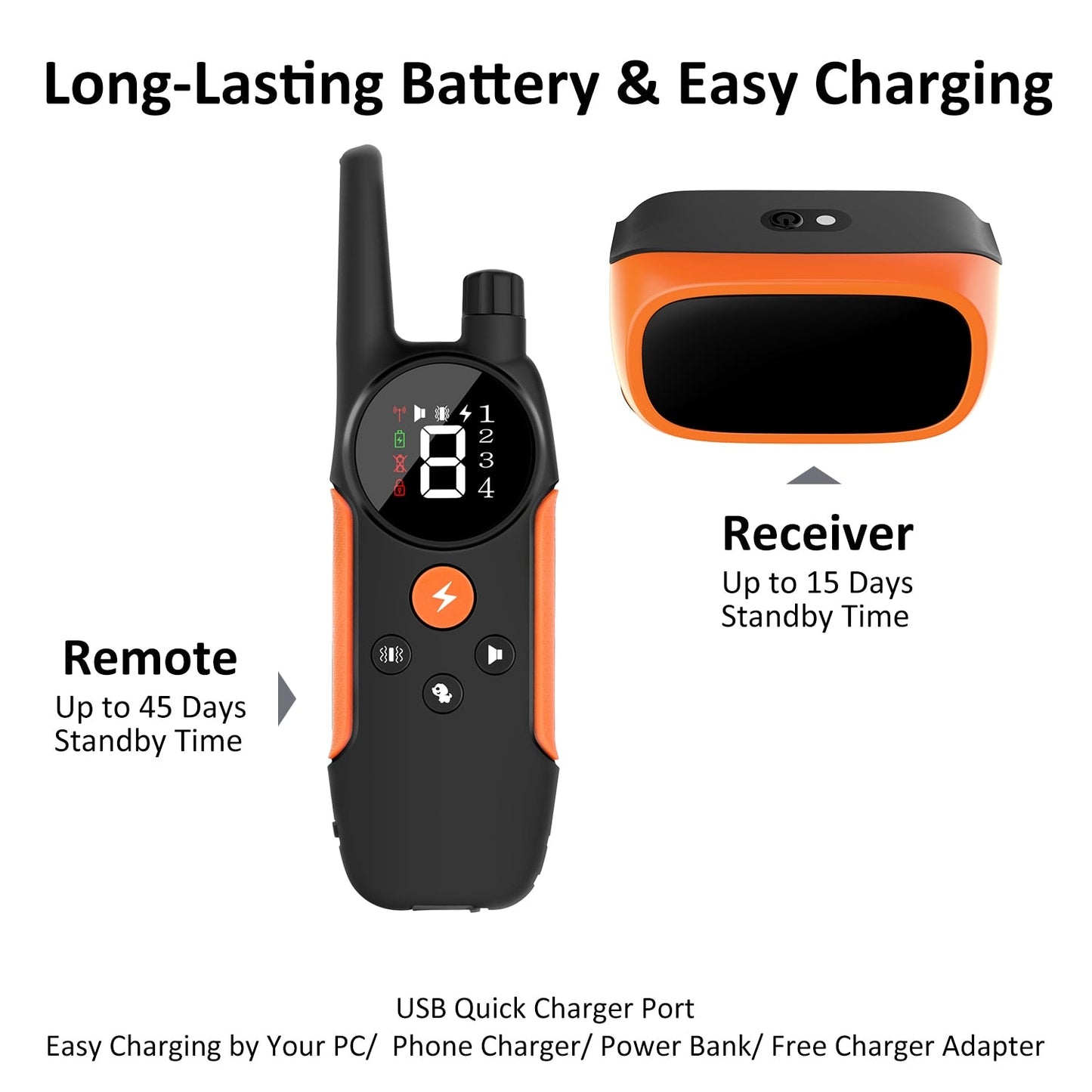LCD Display Dog Training Collar